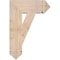 Ekena Millwork Traditional Arts & Crafts Smooth Bracket, Douglas Fir, 5 1/2"W x 18"D x 26"H BKT06X18X26TRA03SDF - alternate 2